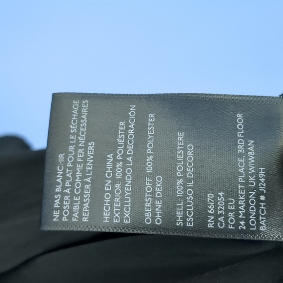 Medium Staring at Stars Open Front Embroidered Fringe Sheer Black Kimono - Picture 10 of 15